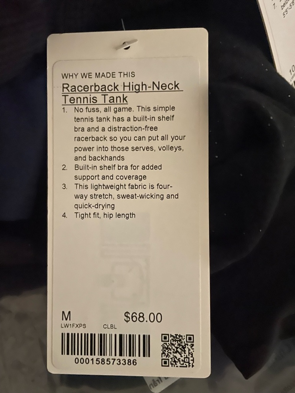 lululemon athletica Navy High-Neck Athletic Tank - Picture 6 of 6